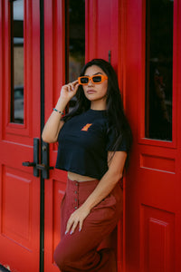 Gummy Bear Chamoy crop top