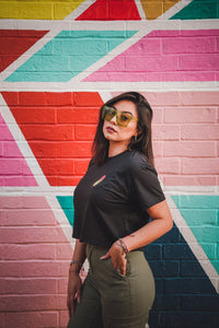 Pickle Chamoy crop top